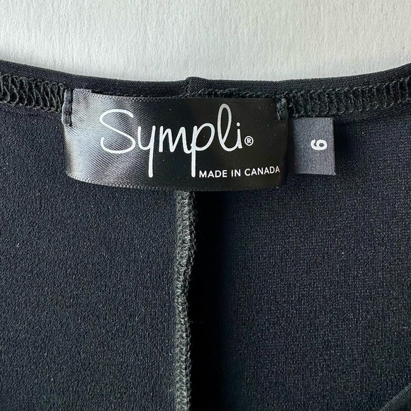 Sympli Sleeveless Dress with Flared Silhouette - Picture 3 of 6